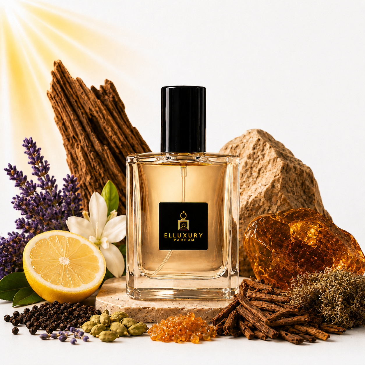 Collectie flesparfum van Elluxuryparfum met luxe en betaalbare dames- en herengeuren