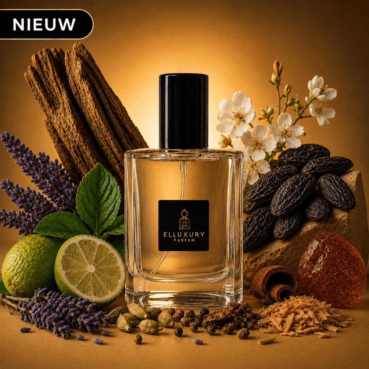 A Tonka Flesparfum 50ml luxe parfum en autoparfum - Elluxuryparfum