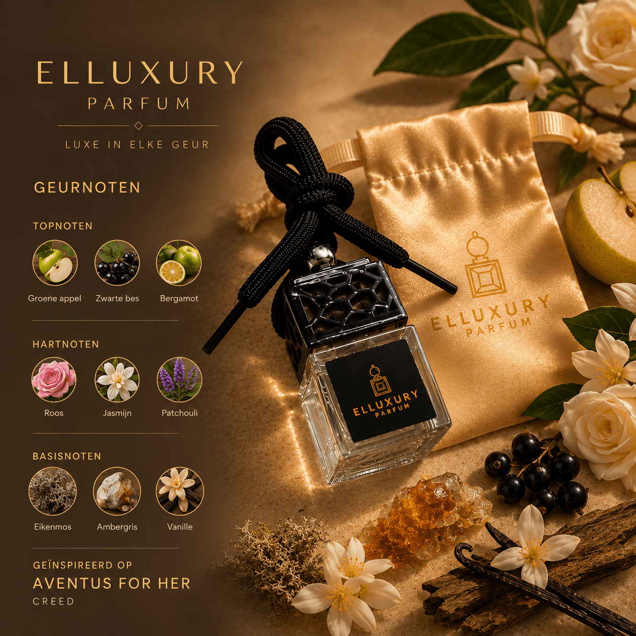 Nr. 13 Aventor for her Autoparfum luxe parfum en autoparfum - Elluxuryparfum
