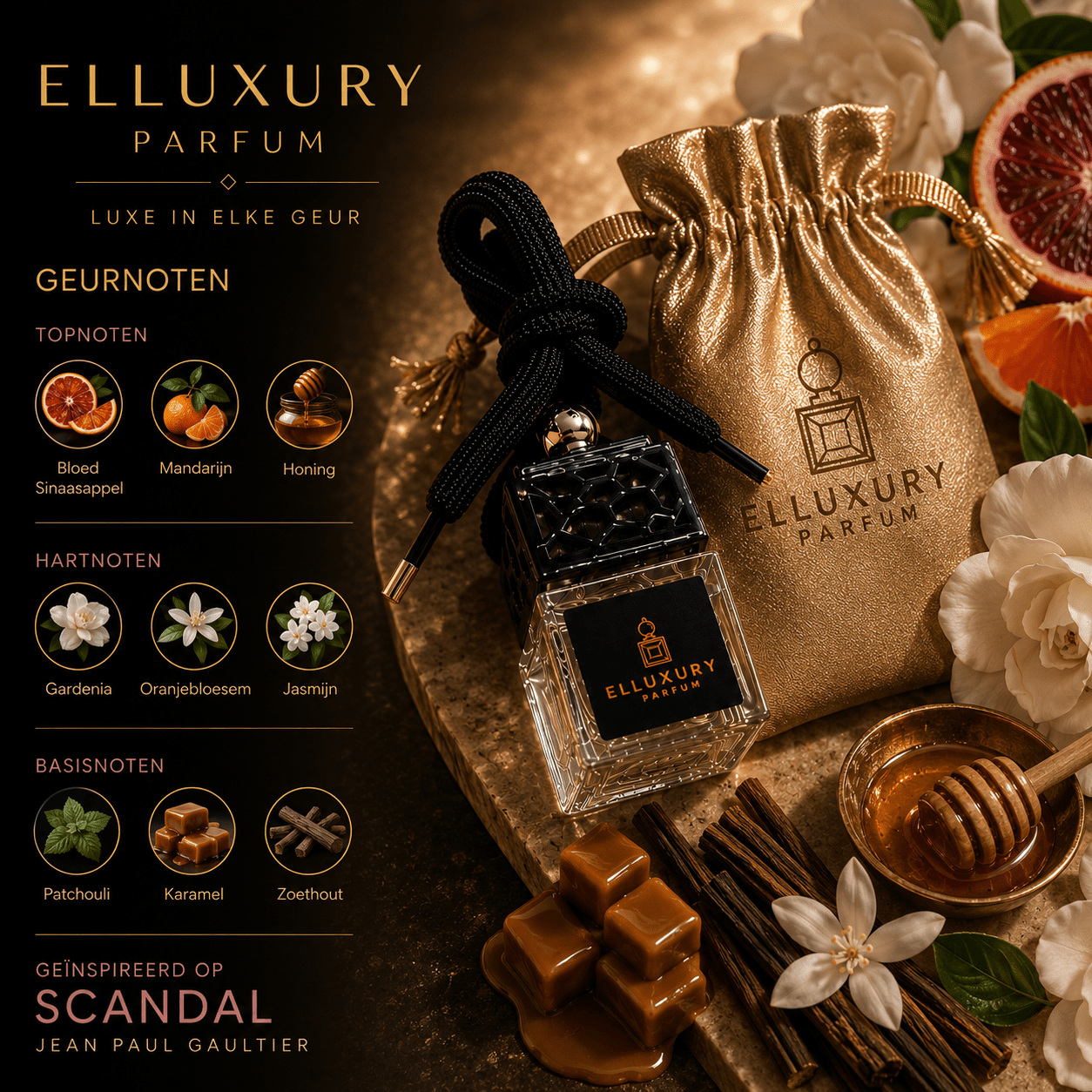 Nr. 14 Skandel Autoparfum luxe parfum en autoparfum - Elluxuryparfum