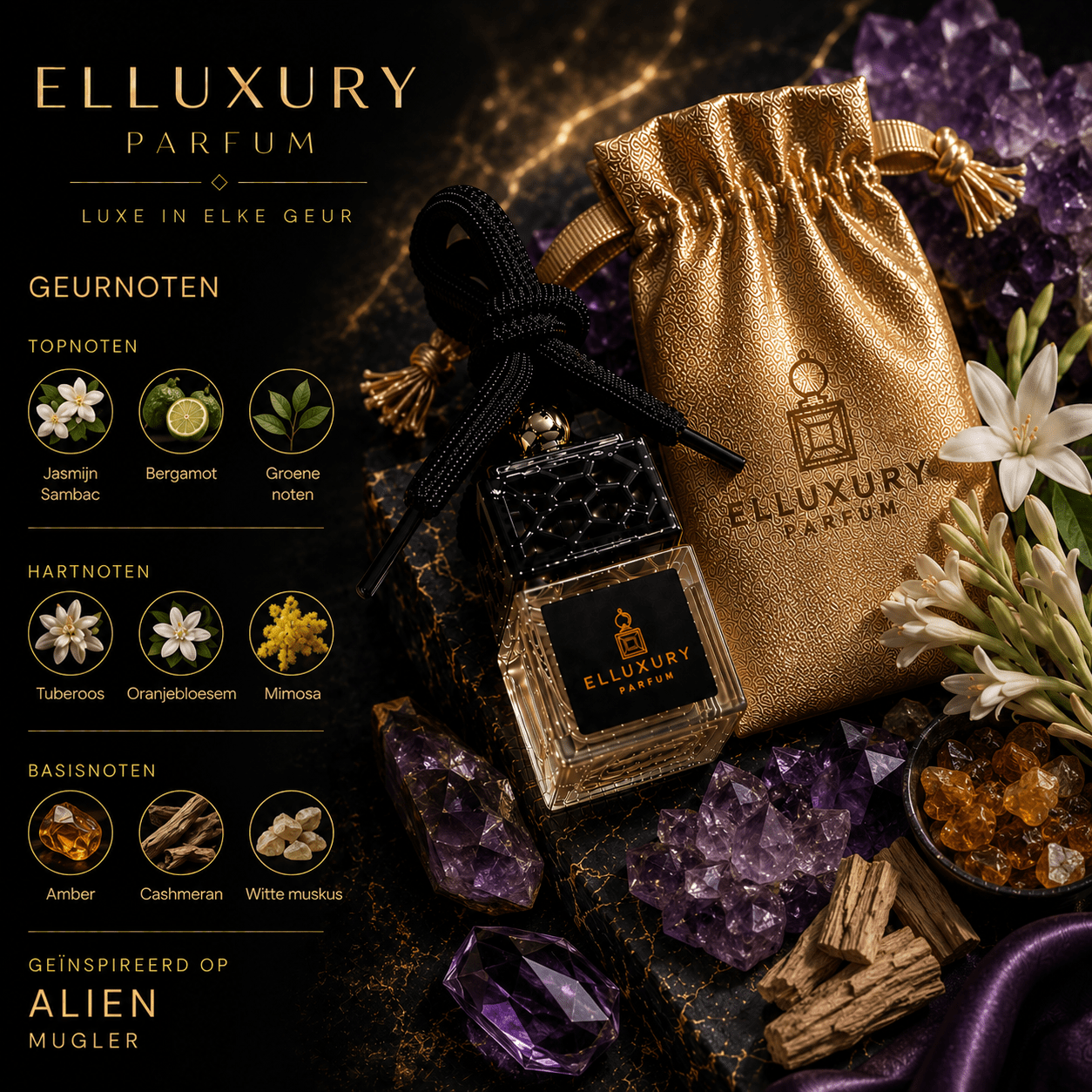 Nr. 20 Alian Autoparfum luxe parfum en autoparfum - Elluxuryparfum