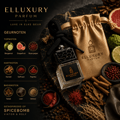 Nr. 6 Spicebombe Autoparfum luxe parfum en autoparfum - Elluxuryparfum