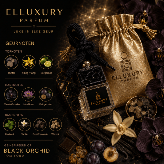 Nr. 7 Black Orched Autoparfum luxe parfum en autoparfum - Elluxuryparfum