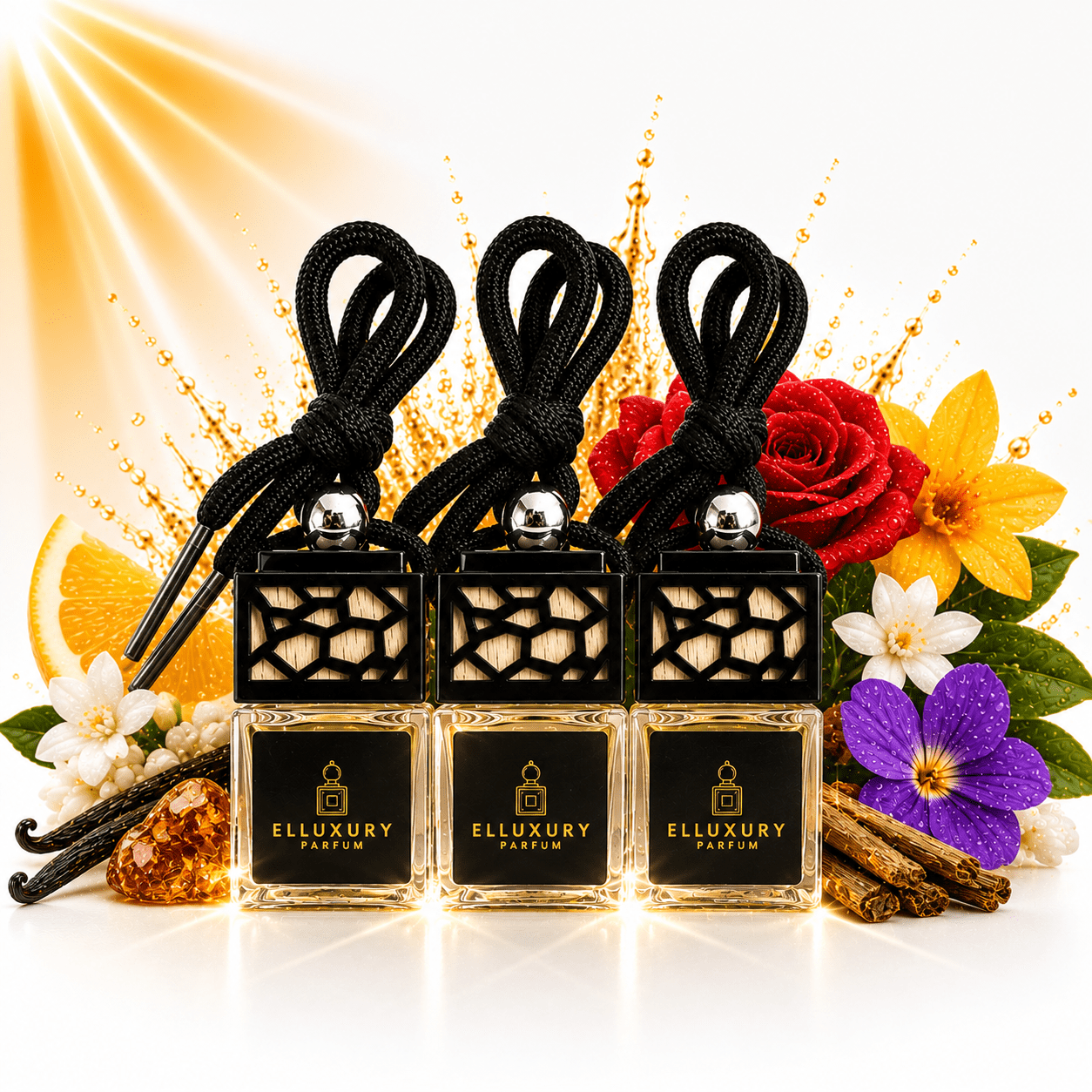 Premium 3 - Pack Autoparfum luxe parfum en autoparfum - Elluxuryparfum