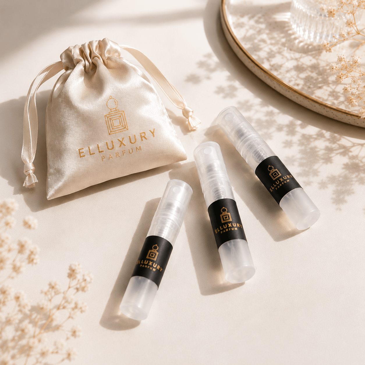 Sample Set Parfum luxe parfum en autoparfum - Elluxuryparfum